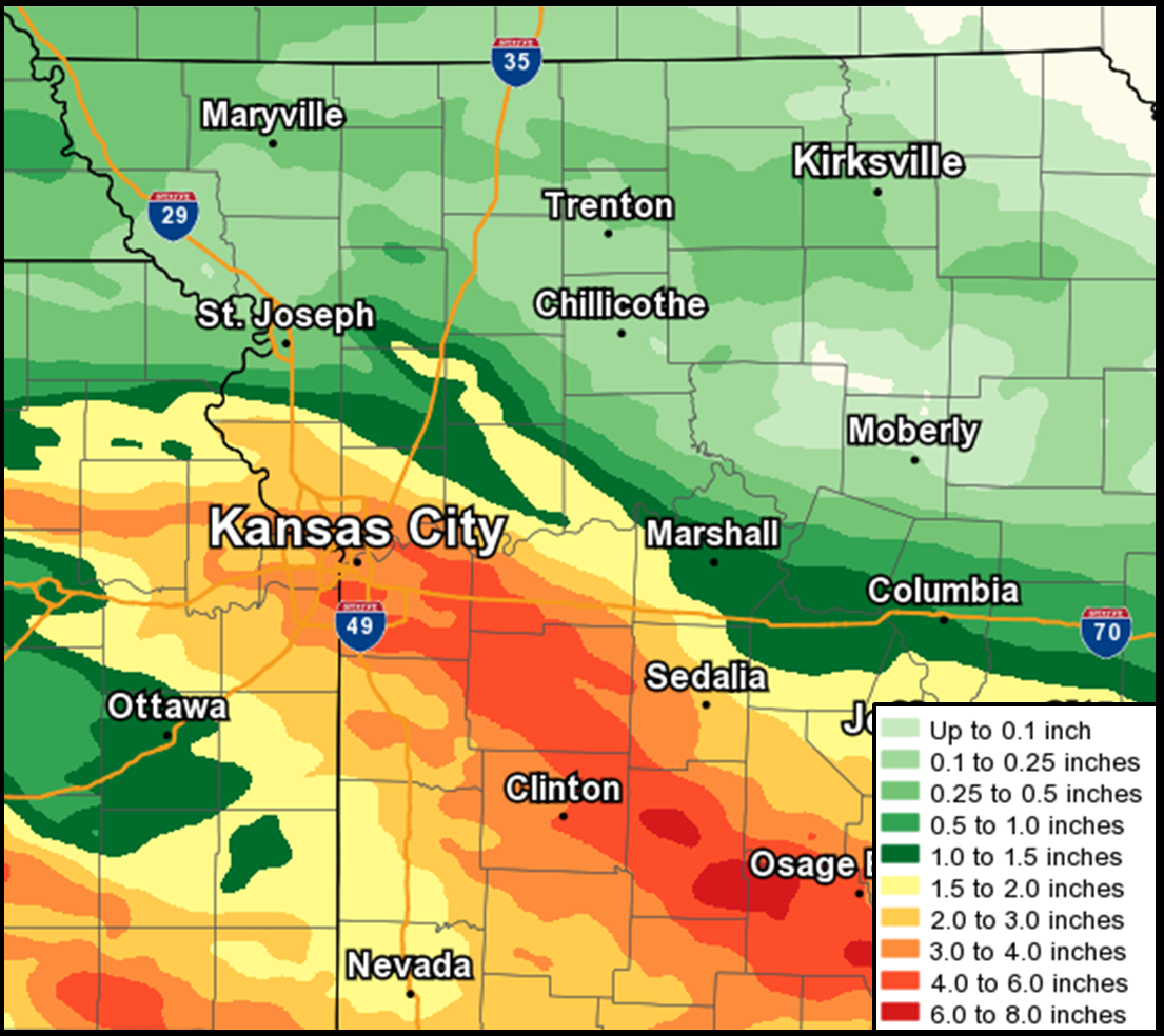 August 05, 2017 Flash Flooding in Kansas City